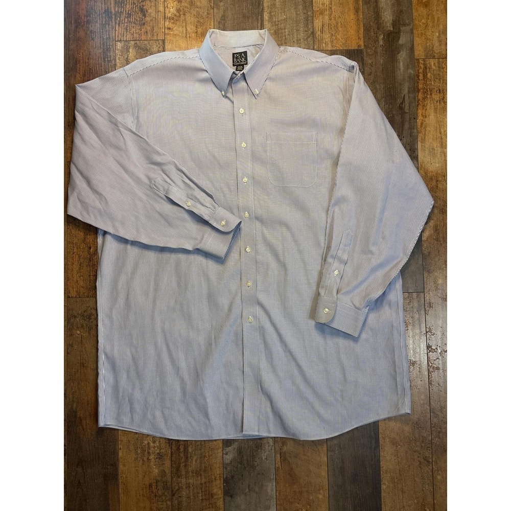 Jos. A. Bank Men's Light Blue Button-Down Dress Shirt